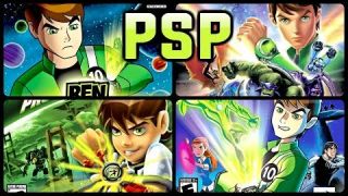 All Ben 10 Games for PSP (PPSSPP)